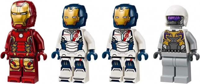 Iron Man et Iron Legion au combat