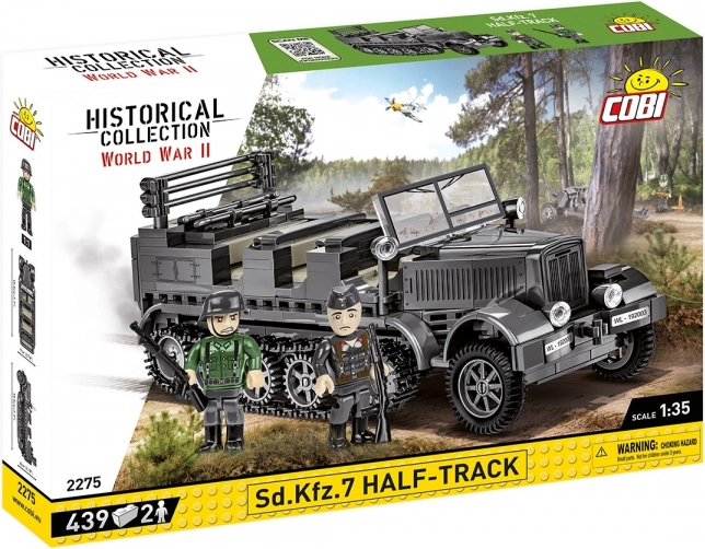 Kit de construction COBI Historical Collection Sd.Kfz. 7 Half-Track 1:35