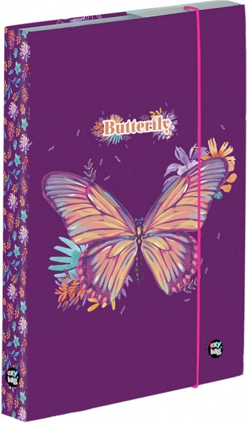 Boîte pour cahiers A5 Papillon