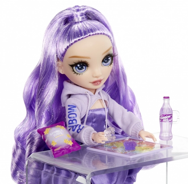Rainbow High Sparkle & Shine Fashion pop - Viola (Paars)