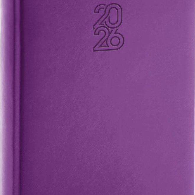 Dagelijks dagboek Paars Aprint 2026