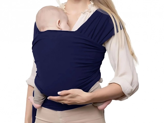 Ademend stoffen draagdoek voor baby's