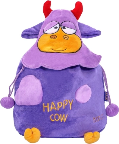 Plüschrucksack Kuh