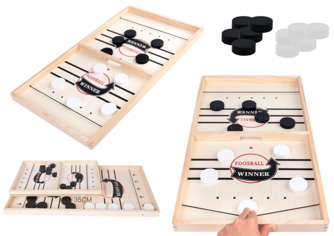 Hockey Houten Katapult Spel met Bal 53cm
