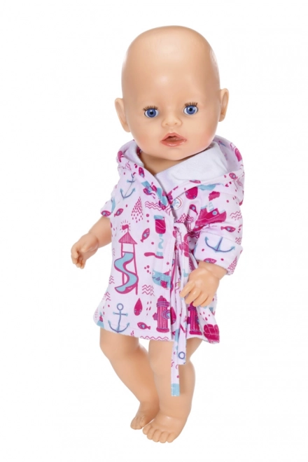 Badjas voor BABY born poppen 43 cm
