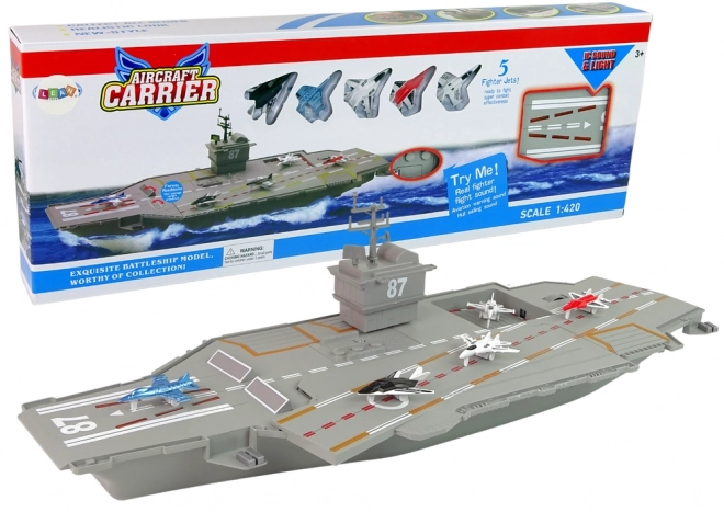 Porte-avions Jets 5 pcs Éclairage sonore