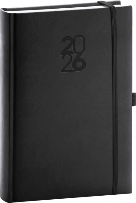 Notique Daily Diary Aprint Top Black 2026