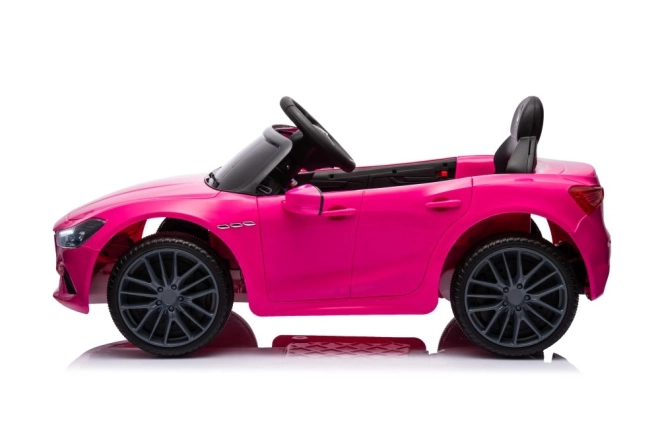Accu auto Maserati Ghibli roze