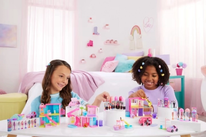 Mini BarbieLand Set with Barbie Figure and Vehicle