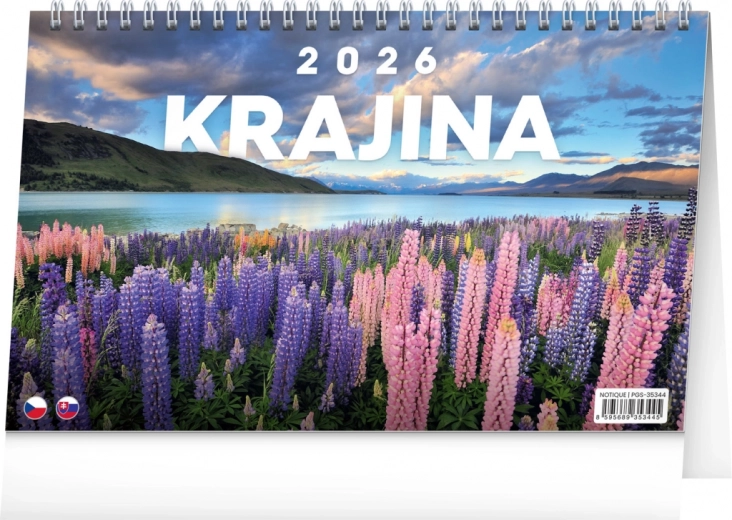 Bureaukalender Landschap 2026