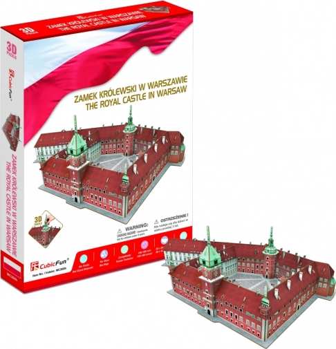 3D‑Puzzle Königsschloss in Polen, 105 Teile