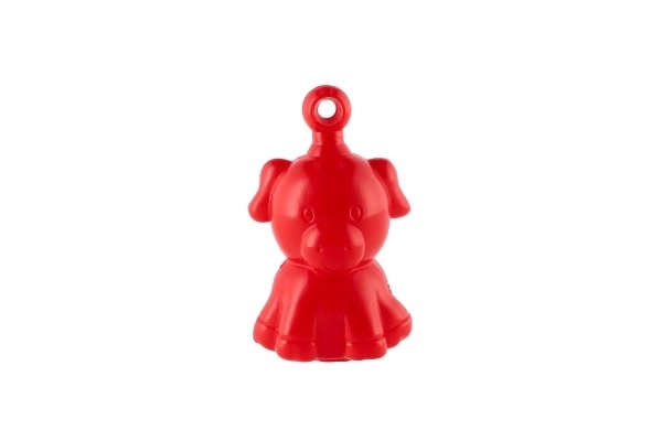 Dieren plastic huisboerderij verbindend tot ketting 12 stuks 8 cm in plastic doos 10x18 cm 12m+