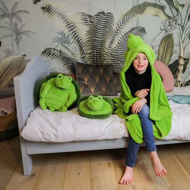 Cozy Noxxiez HW717 Schildpad - verwarmend knuffelkussen 3 in 1
