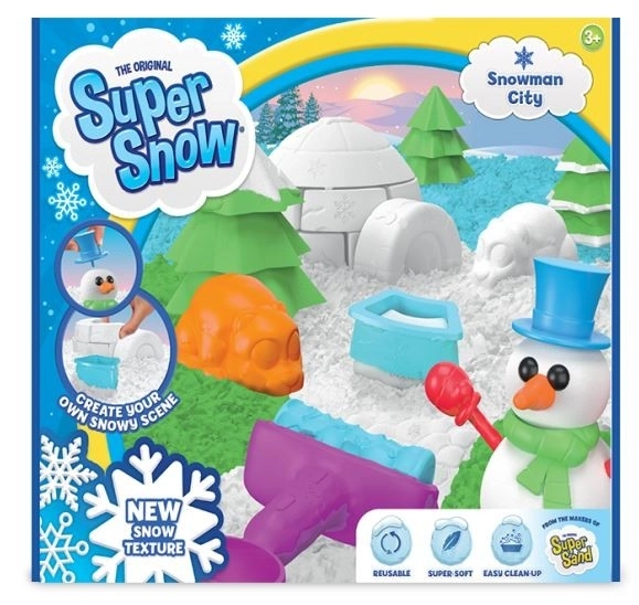 Kinetic Sand Super Sand Snowman