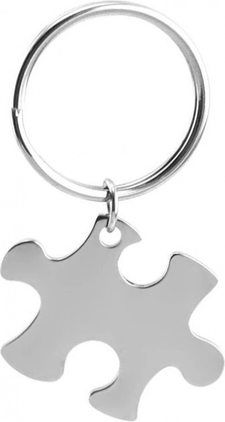Stahlanhänger in Puzzleform