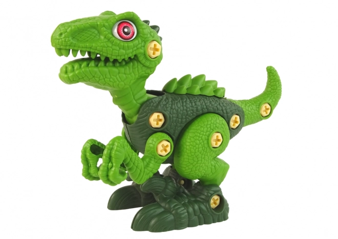 Dinosaurus uit elkaar halen DIY groen