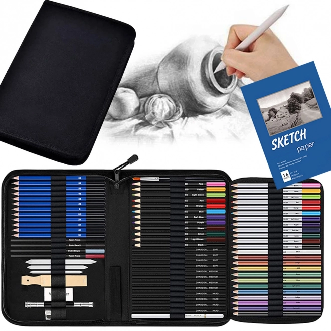 Set voor schetsen en tekenen voor professionals