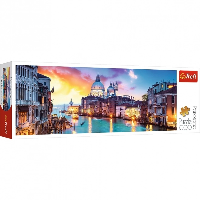 Puzzel 1000 stukjes Canal Grande, Venetië - Panorama