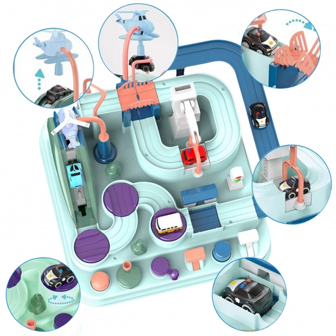 Woopie Interactive Car Track Adventure Cars