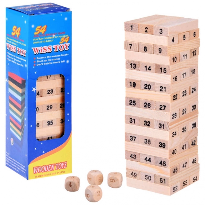 Houten torenspel