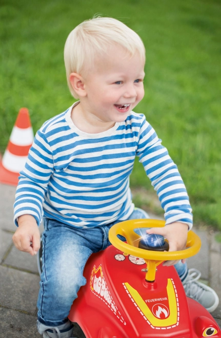 Loopauto Bobby Car brandweerauto met geluid