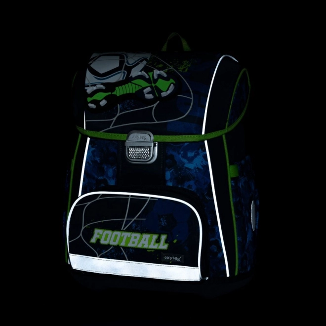 Schoolset Premium Voetbal - rugzak, zakje, etui