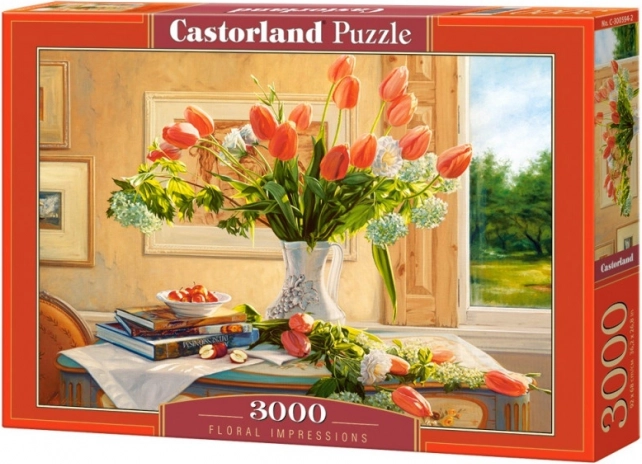 Puzzle 3000 pièces Impression florale
