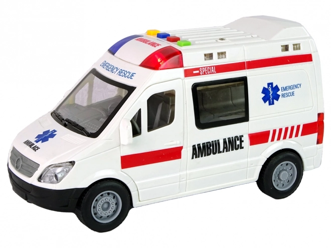 Ambulance Lichten Geluiden Geluiden Wrijving aandrijving