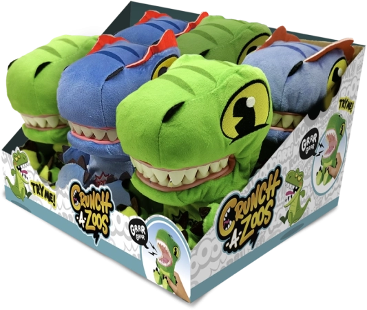 Crunchazoos Plush Dinosaur with Sound