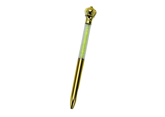 Kogelpen met kroon Diamanten Blauwe vulling 0,7 mm Mix
