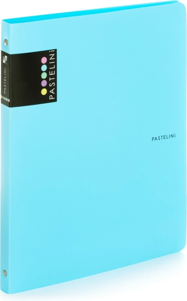 Ordner A5 PASTELINI blauw, 4-rings