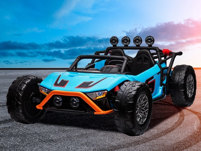Tweepersoons offroad-auto Buggy Racing – Blauw