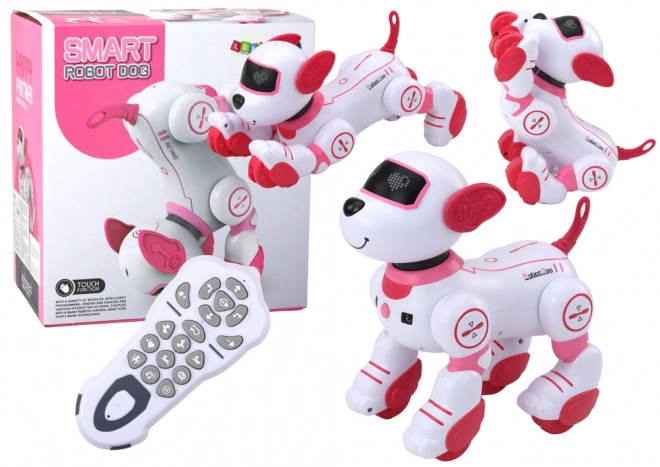 Interactive Robot Dog Remote Controlled - Pink