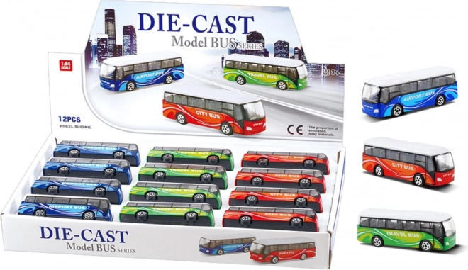 Metalen bus 9 cm