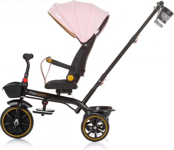 Driewieler met luifel Max Sport 2-in-1 Flamingo