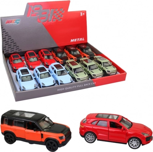 Set autootjes 1:43 in displaybox voor kinderen