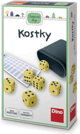 Dino Travel Game Dice