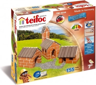 TEIFOC Village Construction Set – 155 pieces