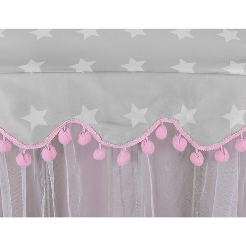 Kinder grijs-roze tent Kruzzel 23476