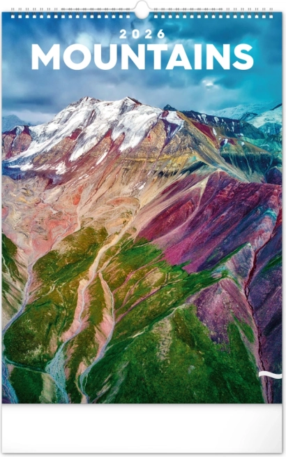 Calendrier mural Montagnes 2026