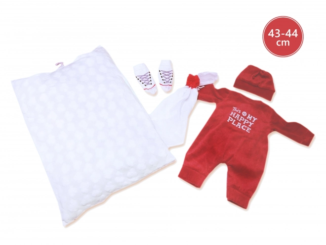 Llorens M844-54 tenue pour poupée bébé NEW BORN taille 43-44 cm