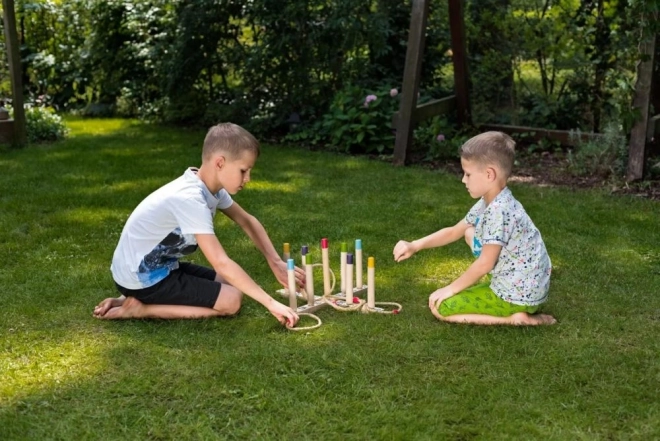 Wooden Ring Toss Game WOODY