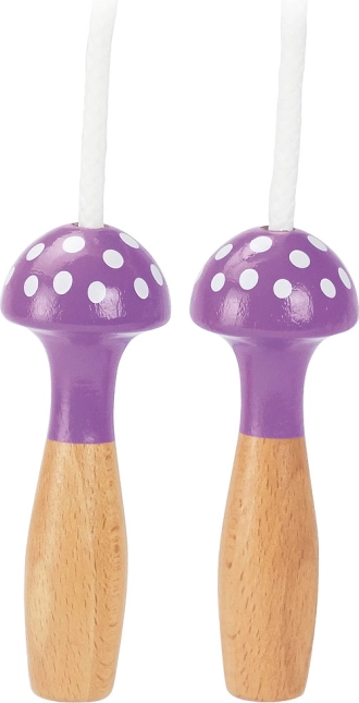 Purple Polka-Dot Jump Rope VILAC