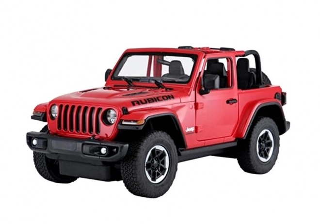 Auto R/C Jeep Wrangler Rubicon 1:14 Rastar – Rouge