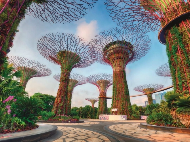 Ravensburger puzzel Superbomen in Singapore 1500 stukjes