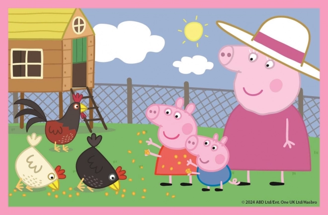 CLEMENTONI Afbeeldingsblokken Peppa Big, 6 blokken