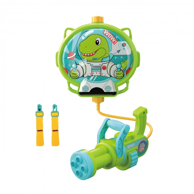 Water Gun with Backpack - Dinosaur Design