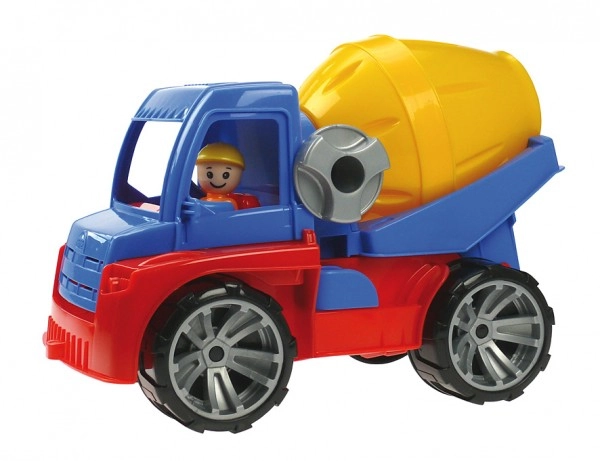 Fully mechanically functional concrete mixer