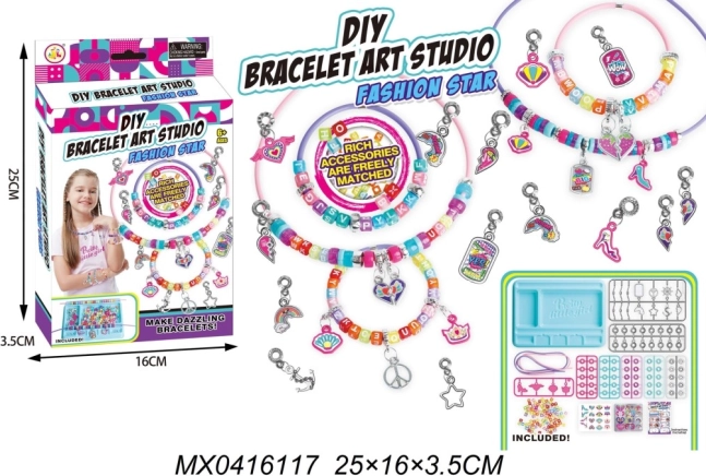 Kit de création de bracelets Fashion star