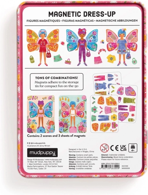 Magnetic Dressing Butterfly Miss Mudpuppy